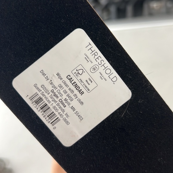 Threshold Wood Flip Calendar - Picture 8 of 8